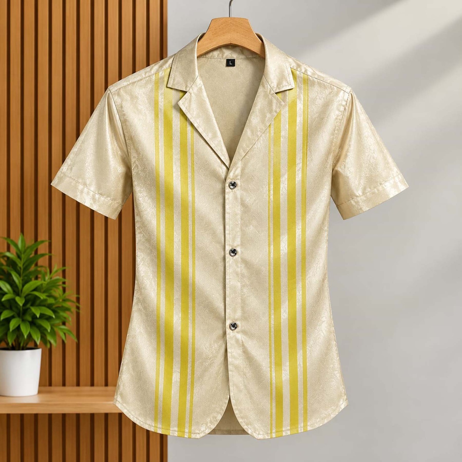 Euro Classic Men's Premium Shirt-6 Biscuit