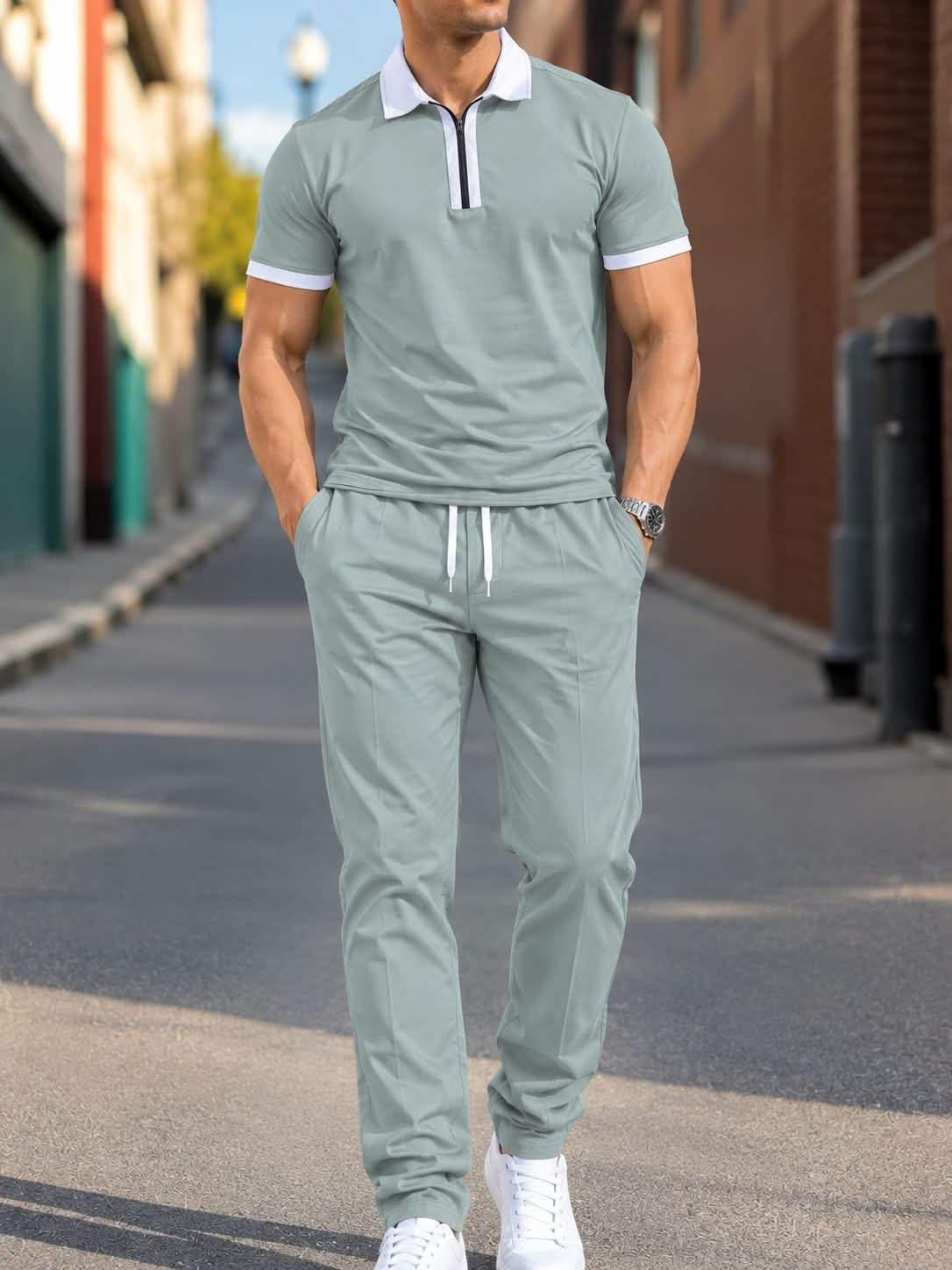 Men's Premium Short Sleeve & Pant Suit's PS-1S