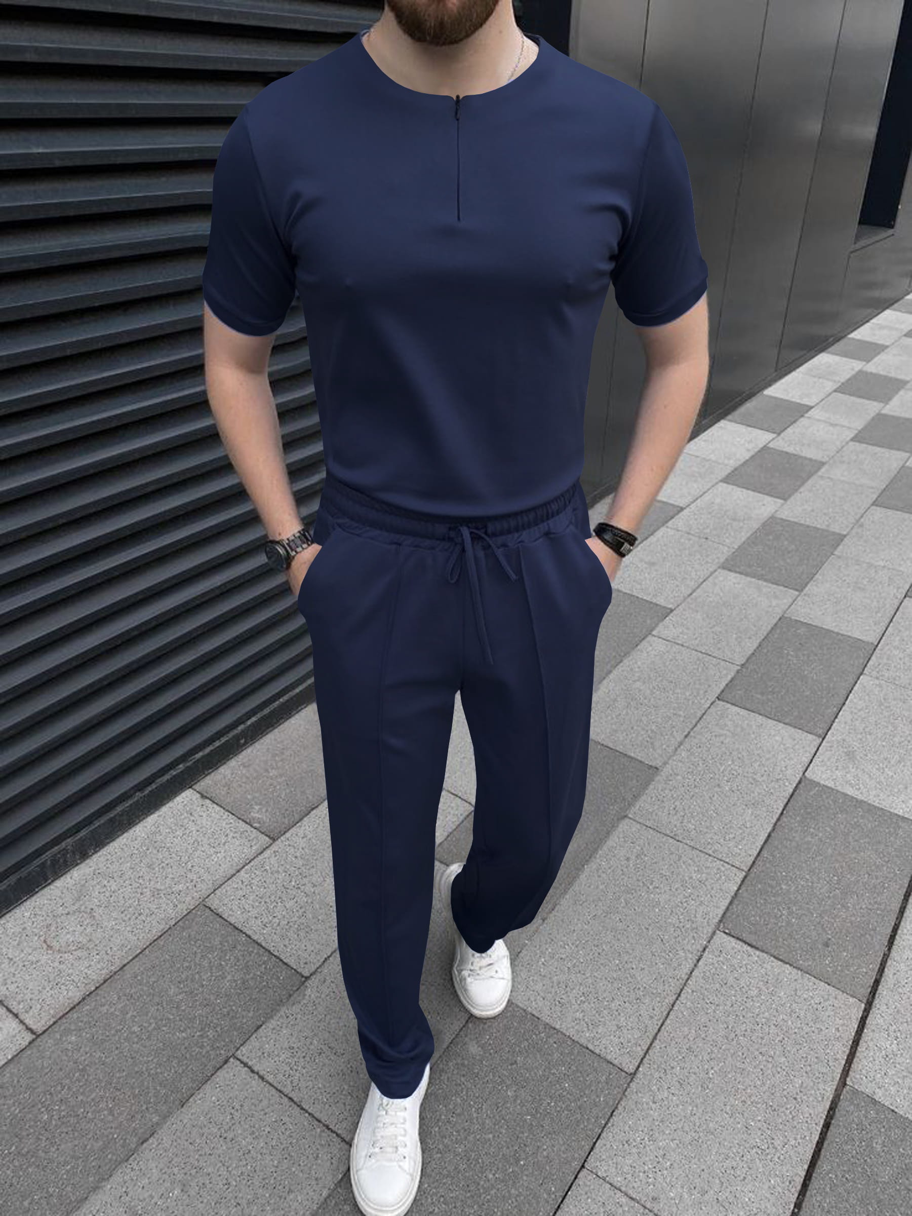 Men's Premium Short Sleeve & Pant Suit's PS-2N