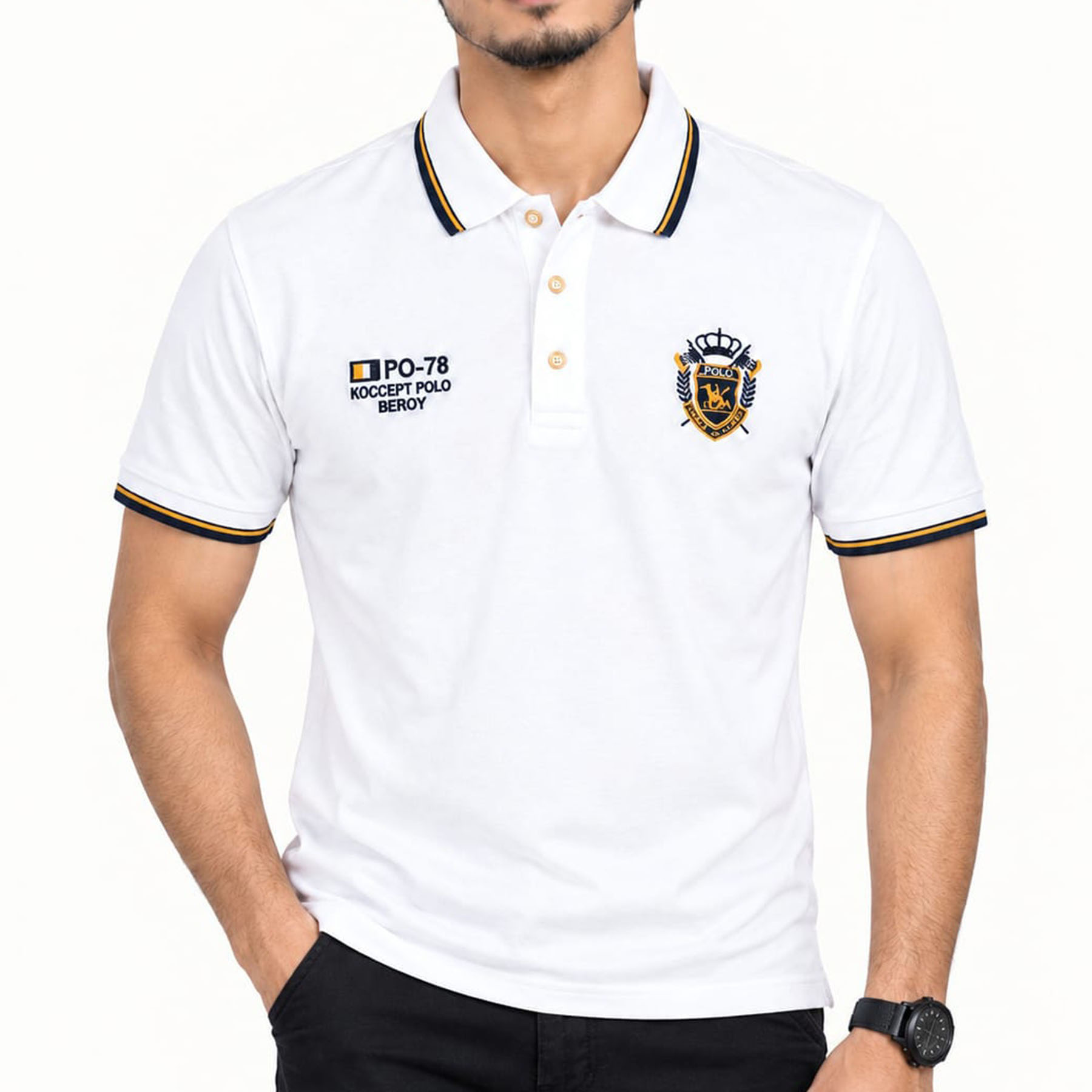 Premium Men's Polo T-shirt  PO-US4