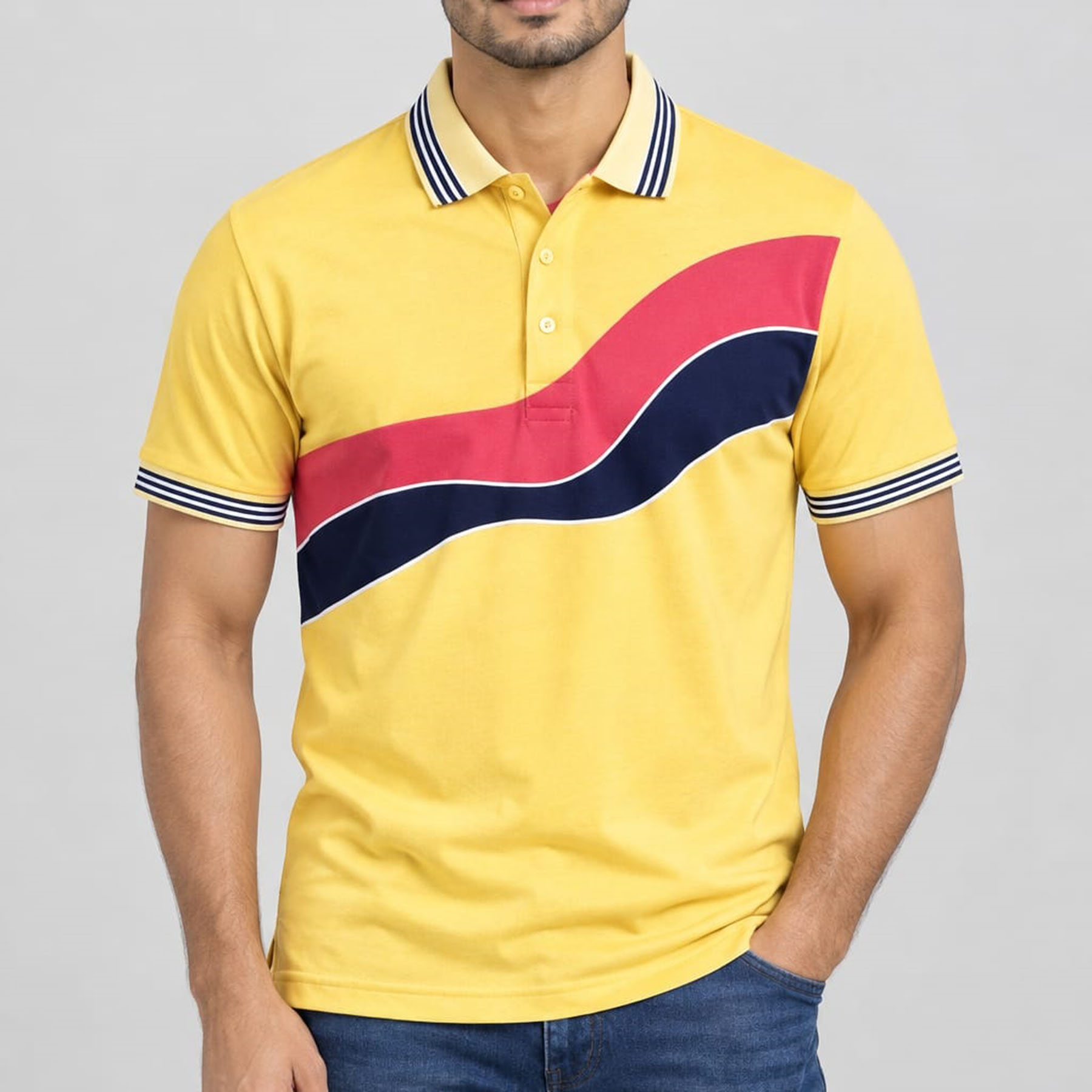 Premium Men's Polo T-shirt  PO-17C