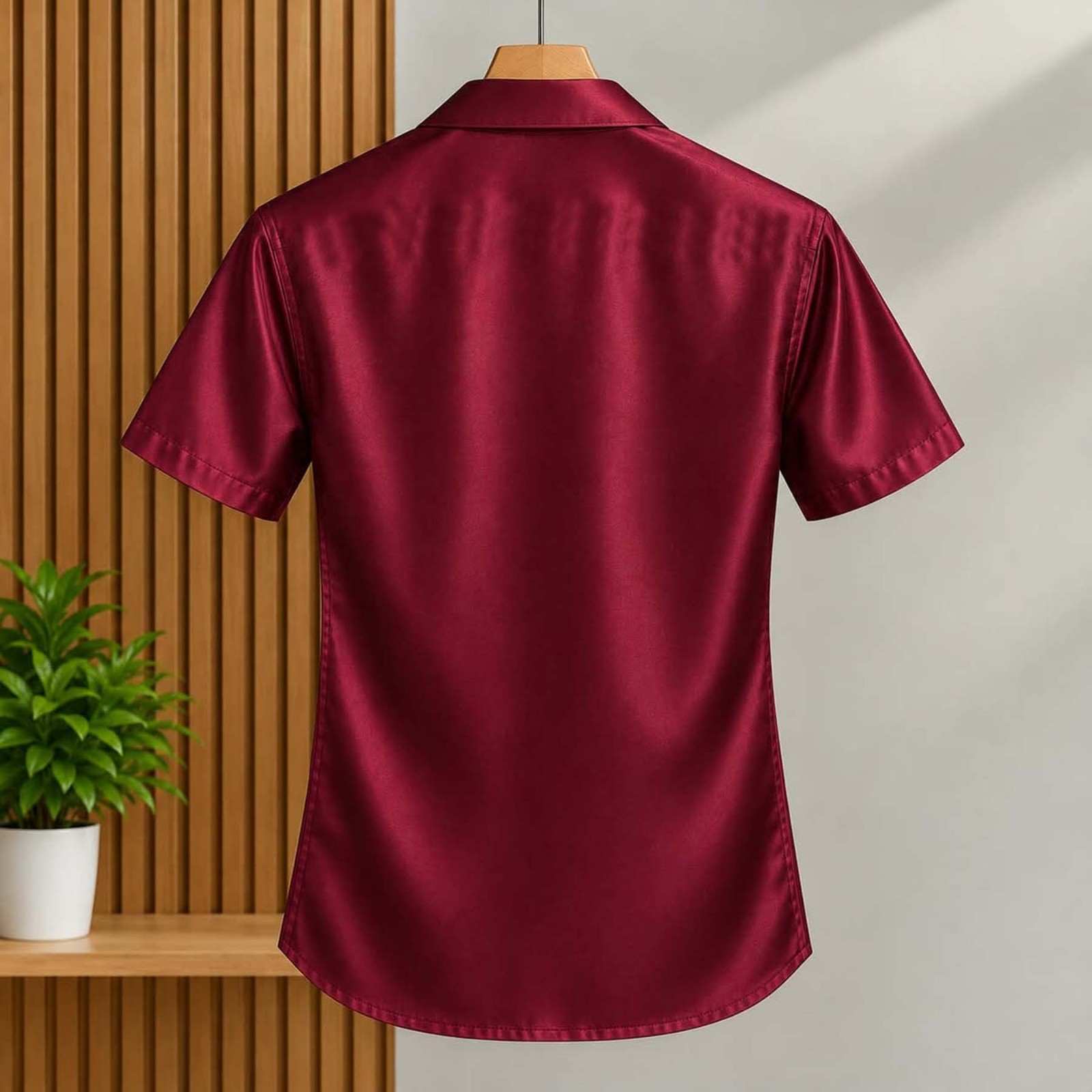 Euro Classic Men's Premium Shirt-1Maroon