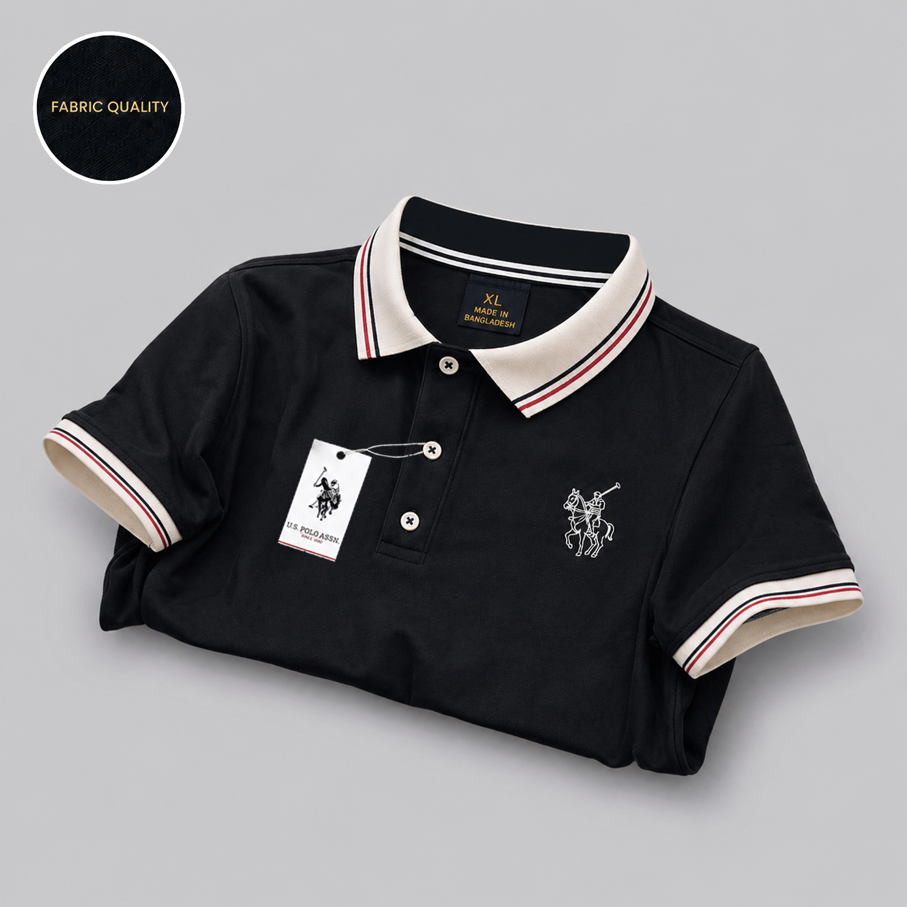 Premium Quality US Assn Smart Casual Polo PO-16B