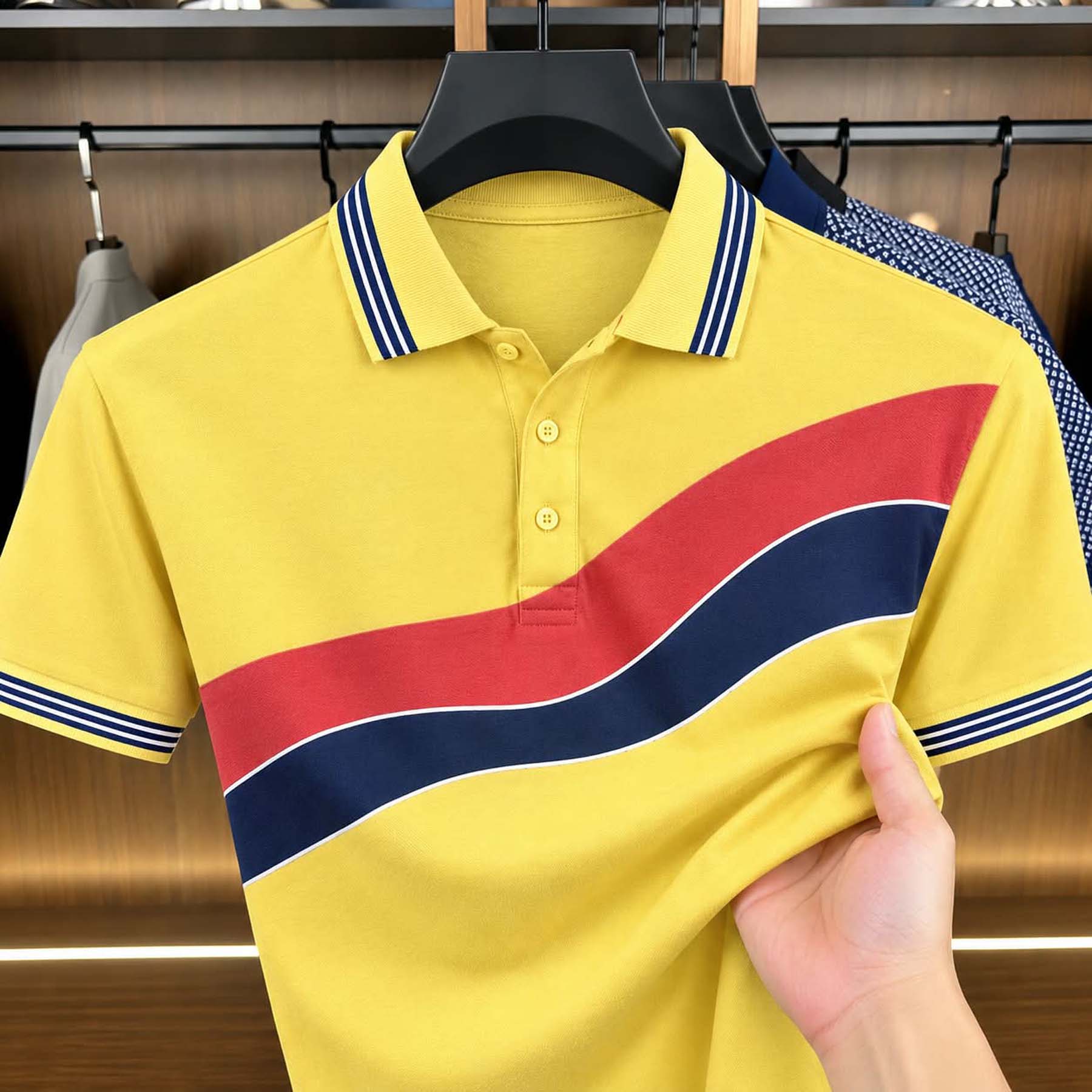 Premium Men's Polo T-shirt  PO-17C
