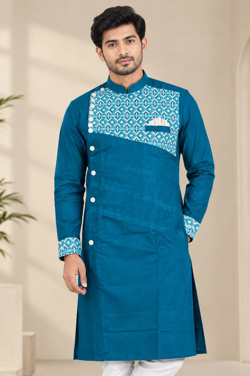 Sherwani Style Panjabi P-12LB