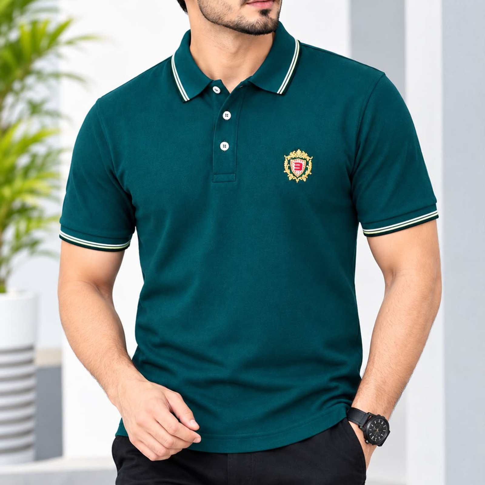 Premium Men's Polo T-shirt  PO-11P