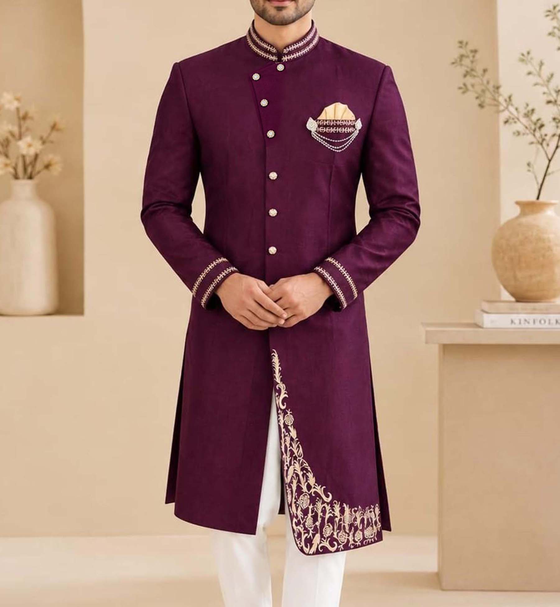Sherwani Style Panjabi P-14M