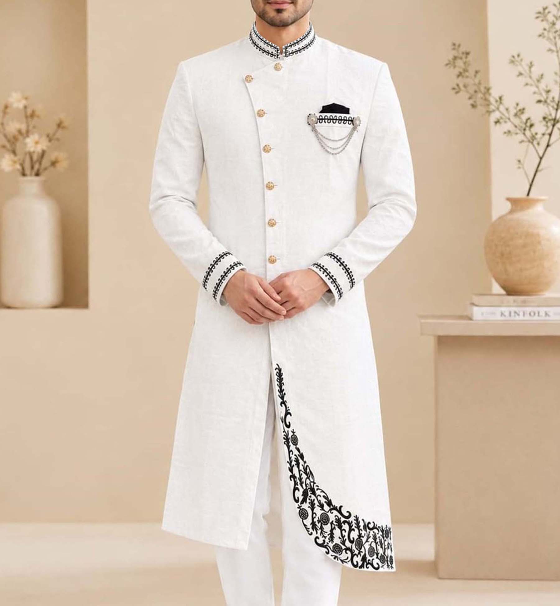 Sherwani Style Panjabi P-14W