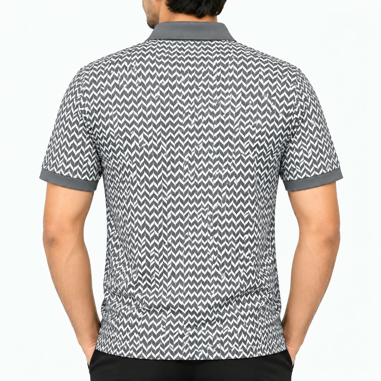 Premium Men's Polo T-Shirt PO-38Gray