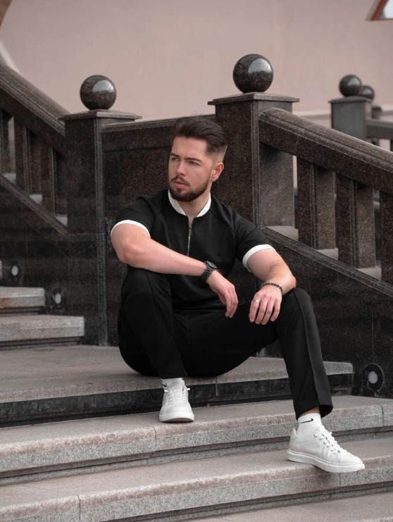 Men's Premium Short Sleeve & Pant Suit's PS3-B