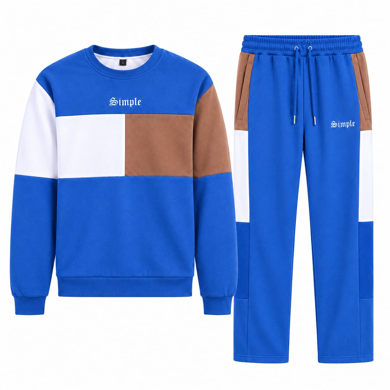 Men's Premium Sweatshirt & Sweatpants Set SS-2LB